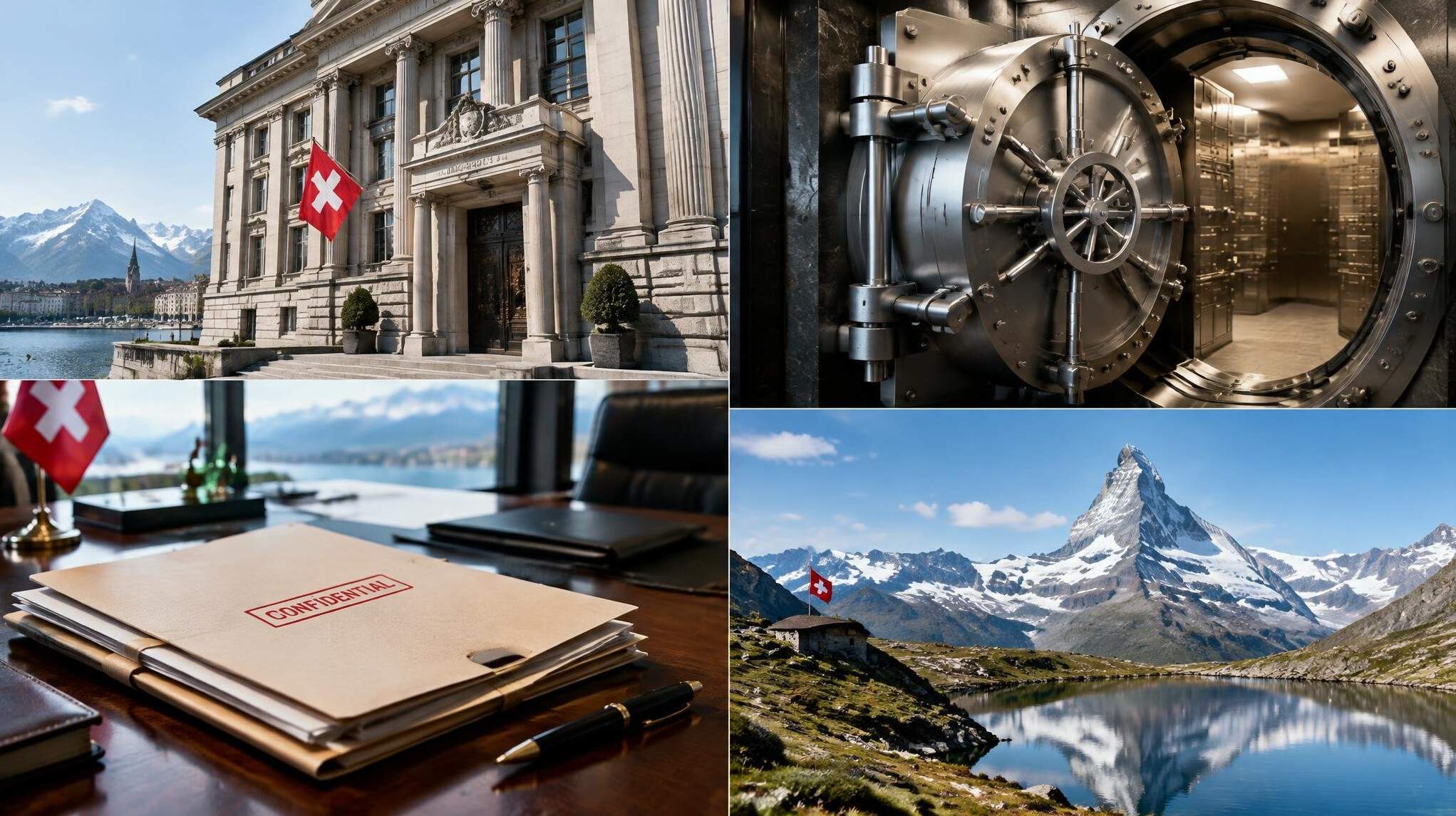 swiss bank building exterior